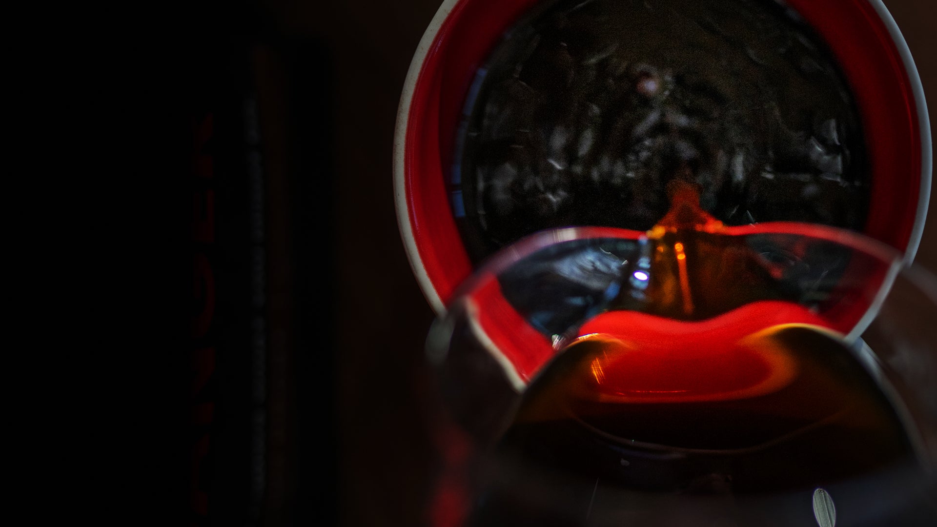Brew guide header showing fresh brewed Danger Coffee, promoting clean and premium taste Brew guide header showing fresh brewed Danger Coffee, promoting clean and premium taste