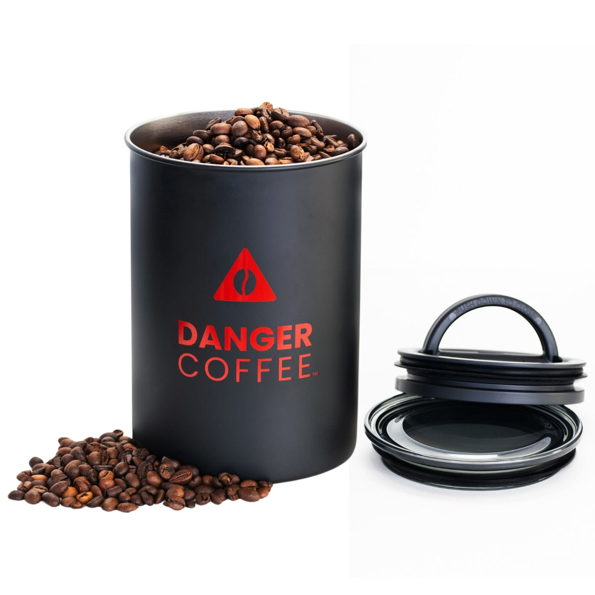 Danger Coffee Airscape® Coffee Canister