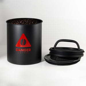 Danger Coffee Airscape® Coffee Canister