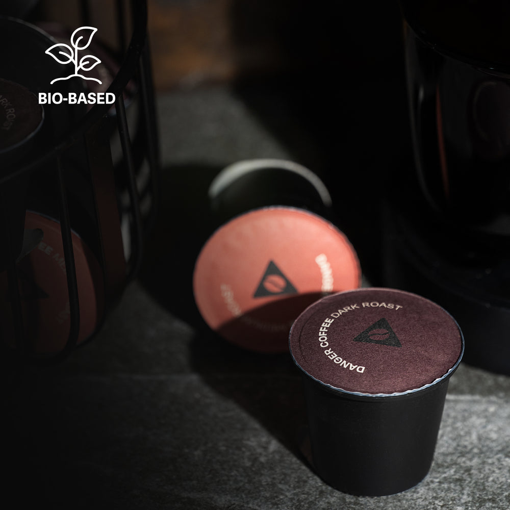 Bio Based Coffee Danger Coffee Compostable Pods