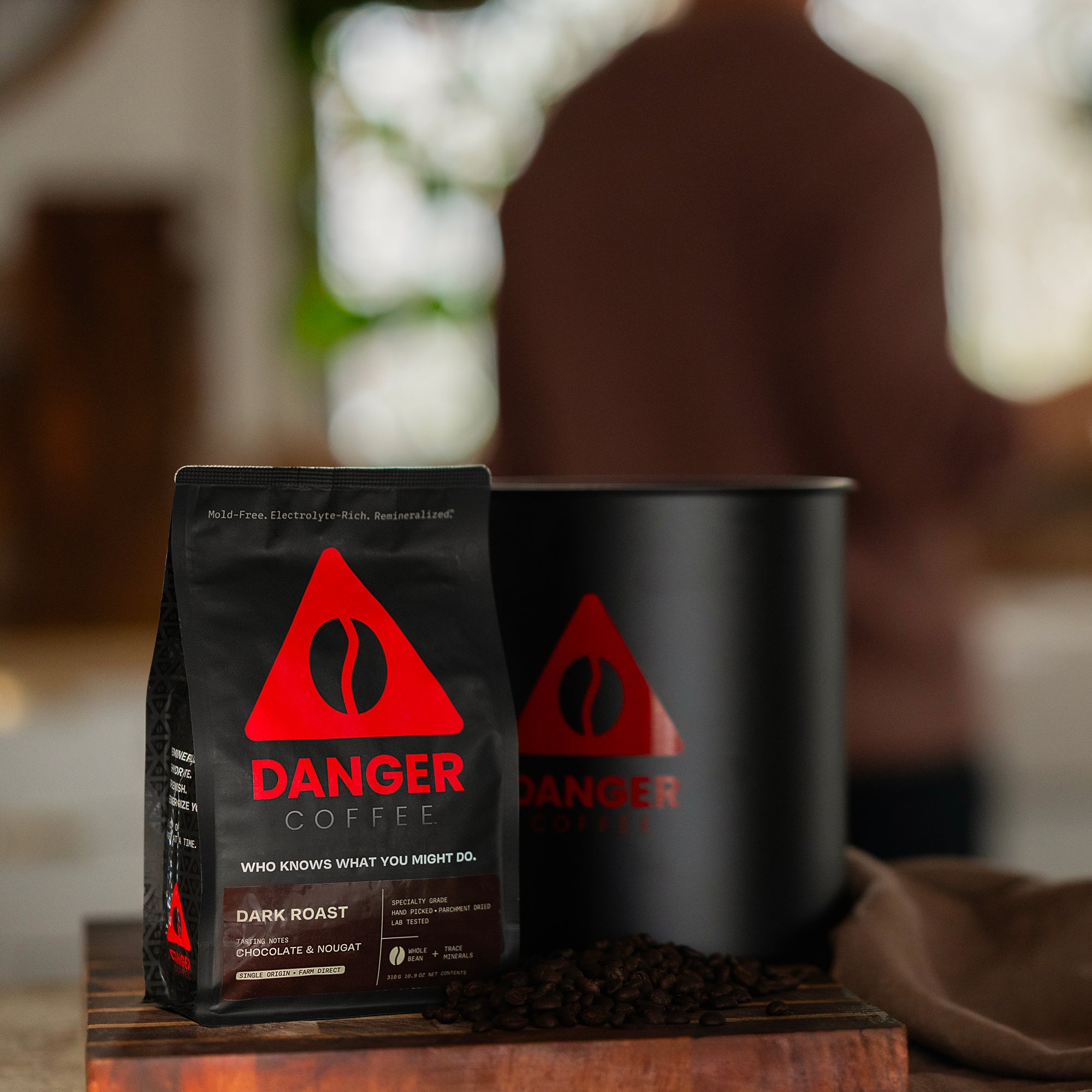 Danger Coffee Airscape® Coffee Canister