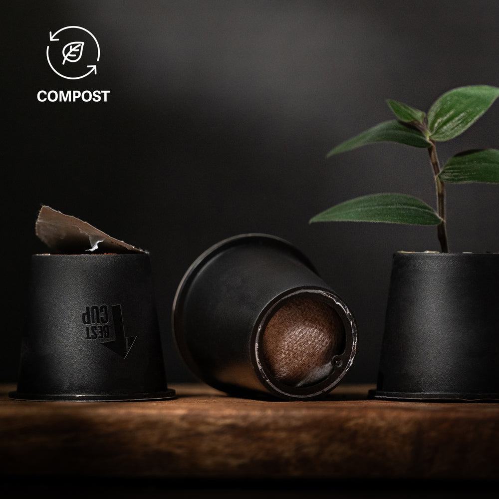 Bio Based Coffee Danger Coffee Compostable Pods