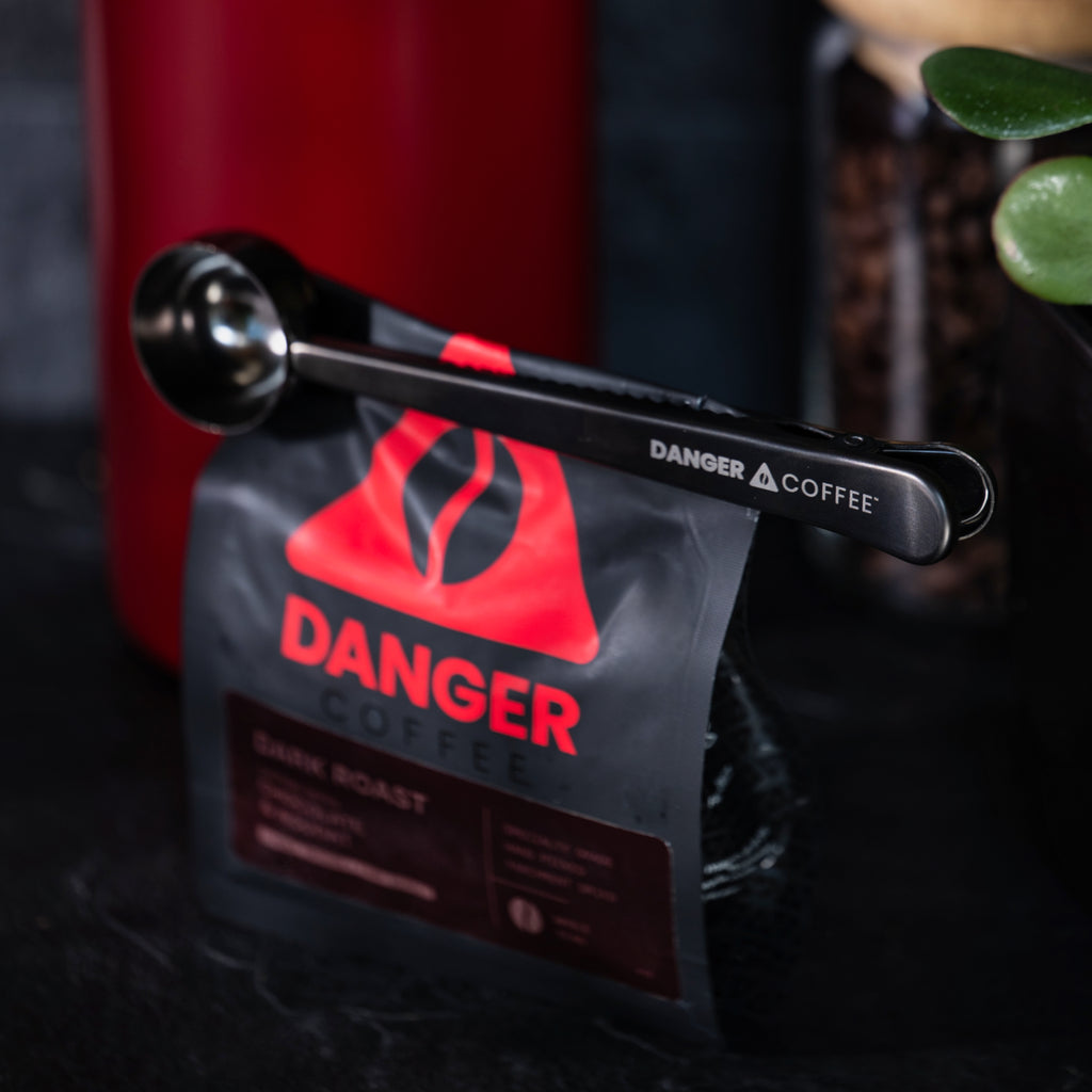 Danger Coffee Scoop with Clip