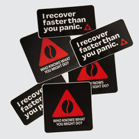 Danger Coffee Stickers (Pack of 2)