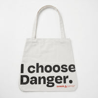 Danger Coffee Tote Bag