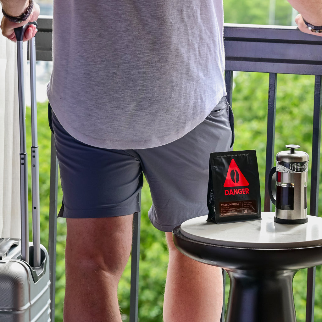 Danger Coffee Travel Bag - Medium Roast Ground