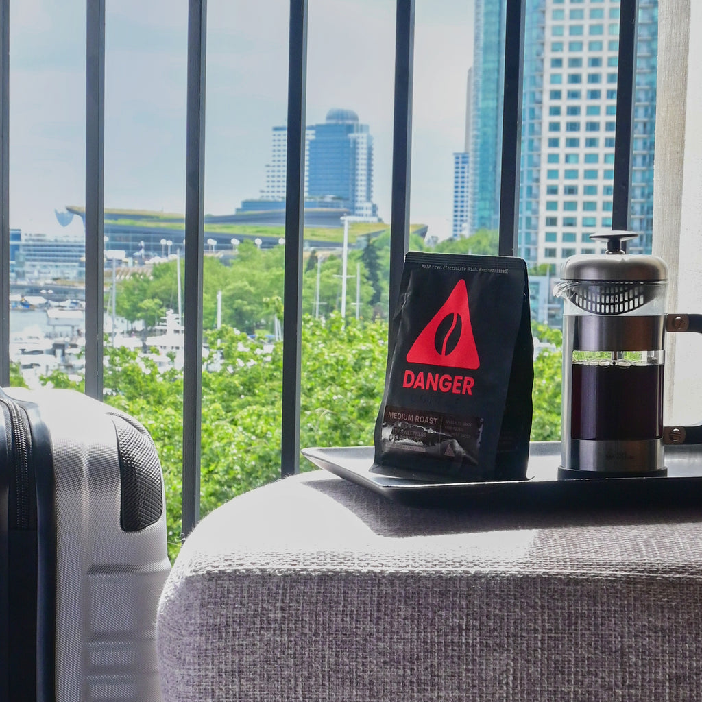 Danger Coffee Travel Bag - Medium Roast Ground